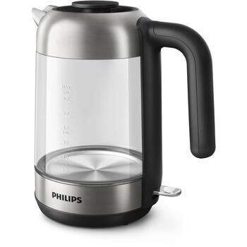 Чайник Philips HD9339/80, мощность 2200 Вт, объем 1.7 л, без проводов, 360° поворотная база, индикатор уровня воды, съемная крышка (HD9339/80)