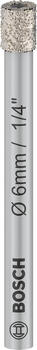 Dimanta urbis 6mm cietām flīzēm, Urbjmašīnām/skrūvgriežiem PRO CERAMIC DRY URBIS, 2608599049, BOSCH (2608599049)