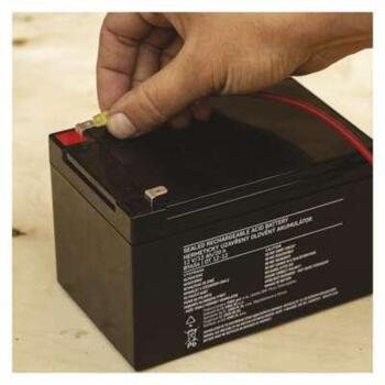 Emos SLA Аккумулятор B9679, 12 В, 5 Ач, Faston, 6,3 мм, AGM, 1 шт, 1,65 кг, 5 лет (B9679)