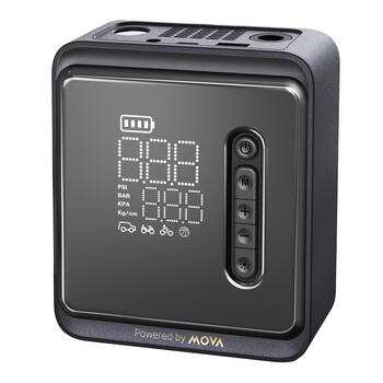 Mova portatīvais auto gaisa kompresors MAP001 120 W 3x2600 mAh Battery Pelēks (MAP001)