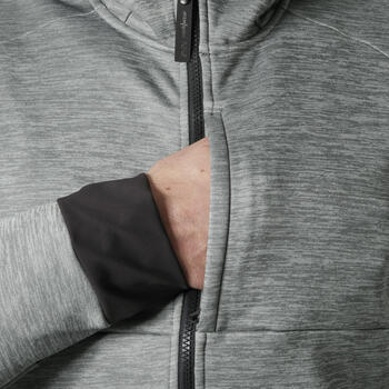 Helly Hansen džemperis 72380_930-XL, pelēks XL, 100% pārstrādāts poliesters 260 g/m², YKK rāvējslēdzējs, krūšu kabata (72380_930-XL)