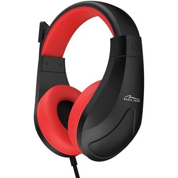 Media-Tech NEMESIS USB наушники MT3574, 1xUSB 2.0, 20Гц-20кГц, 180г, мягкий оголовье, регулируемый микрофон (MT3574)