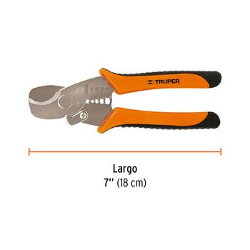 Lieljaudas elektriķu knaibles 178mm 17378 PE-CA-7X Truper (PE-CA-7X)