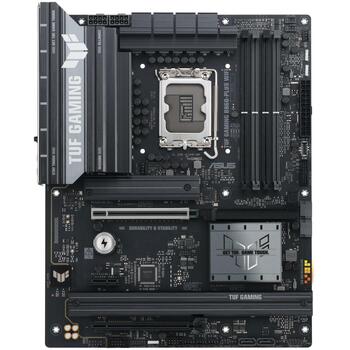 Asus Dēlis TUF GAMING B860-PLUS WIFI, 4 DIMM, 256 GB, 2.5 Gb Ethernet, Wi-Fi 7, RAID 0/1/5/10, HDMI 1, SATA 4, USB 3.2 5 (TUF GAMING B860-PLUS WIFI)
