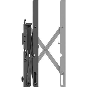 Sbox кронштейн для телевизора LVW02-48T, 37-70'', 70кг, 800x400, черный, сталь, фиксированный, настенный (LVW02-48T)