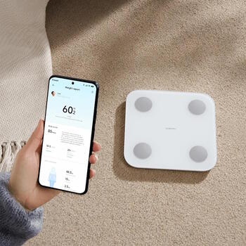 Умные весы-анализатор тела Body Composition Scale S400 до 150 kg белые BHR7793GL Xiaomi (BHR7793GL)