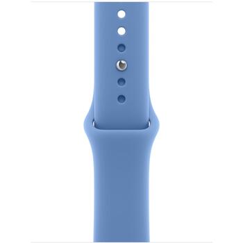 Apple ремешок для умных часов MJVF4ZM/A, 42mm, S/M, цветочный синий, высокопроизводительная резина, 130-180mm (MJVF4ZM/A)