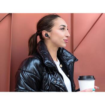 Tracer Наушники T10 TWS BT TRASLU47504, 5ч, 10м, Bluetooth 5.4, 300мАч, 107дБ, 32Ω, in-ear, черный (TRASLU47504)