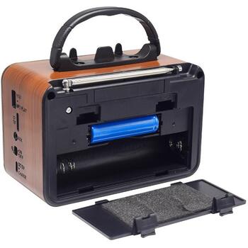 Tracer Радио TRARAD47774, Портативное FM, 1200mAh, Bluetooth, MP3, AUX, FM, AM, USB, TF (TRARAD47774)