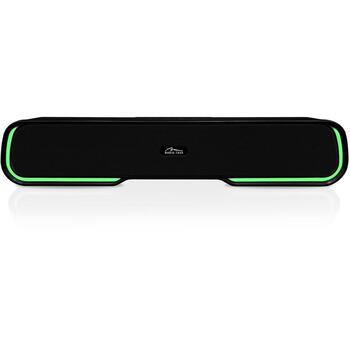 Media Tech Беспроводной динамик MT3180, 10W RMS, 450W PMPO, Bluetooth 5.1, FM радио, microSD, USB, AUX, встроенный микрофон (MT3180)
