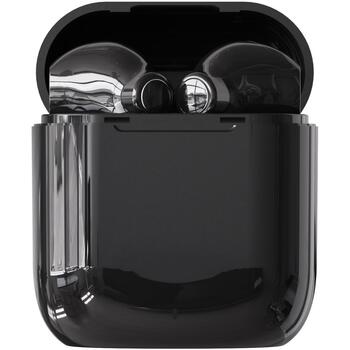 Denver TWE-39B 111191120400, беспроводные наушники, Bluetooth 5.0, 4ч работы, 85г, черные, встроенный микрофон, стерео, для спорта (111191120400)