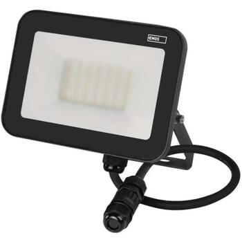 Emos LED-прожектор INOVO ZS2632, 30 W, 3300 lm, 220-240 V, 140 mA, IP65, алюминий, стекло, 4000 K, 120°, 50 000 ч (ZS2632)