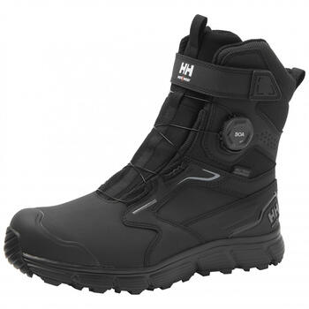 Helly Hansen drošības zābaki Kensington MXR Tall BOA S7S 78454_990-42, 42, melni, kompozīta purngals, Helly Tech membrāna (78454_990-42)
