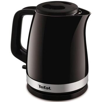 Tefal Электрический чайник KO150F30, 2400 Вт, 1.5 л, Пластик, 360° поворотная база, Черный (KO150F30)