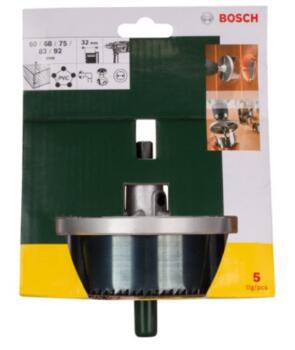 Caurumzāģu komplekts, CR, 5gab. 60-92mm, 2607019451, BOSCH (2607019451)