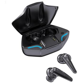 Media Tech беспроводные наушники Rhoid TWS MT3607, 3.5ч, 10м, Bluetooth, стерео, встроенный микрофон, черный (MT3607)