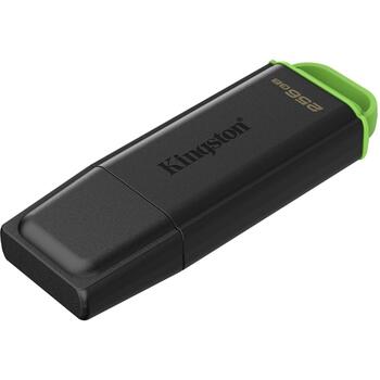Kingston USB флешка DTXG2/256GB, 256 ГБ, USB Type-A, черный, кольцо для ключей, форма: крышка, USB 3.2 Gen 1 (DTXG2/256GB)
