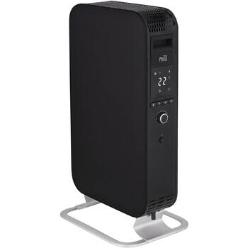 Mill Sildītājs OIL1500WIFI3 Black, 1500 W, līdz 22 m², 3 siltuma iestatījumi, WiFi, Bluetooth, termostats (OIL1500WIFI3 Black)
