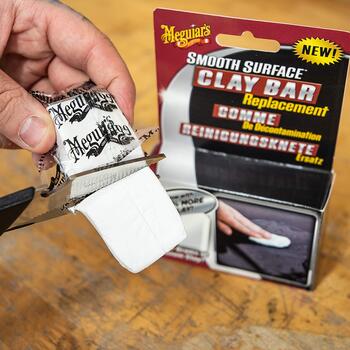 Meguiar's G1001EU Smooth Surface Глина эффективно и безопасно удаляет загрязнения с поверхности краски 80 г (G1001EU)