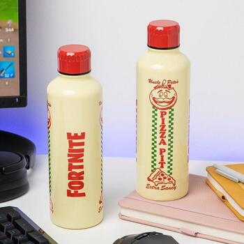 Paladone Fortnite metāla ūdens pudele PP14736FO, 500ml, nerūsējošais tērauds, daudzkrāsaina, oficiāli licencēts produkts (PP14736FO)