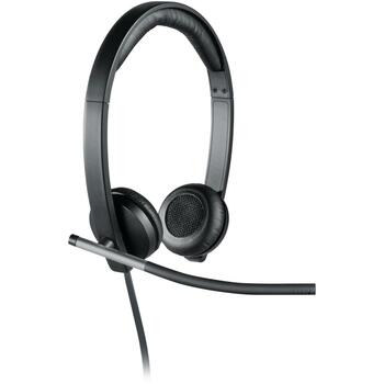 Logitech наушники 981-000519 50-10000 Гц, 2.1 м кабель, USB Type-A, шумоподавляющий микрофон, встроенное управление (981-000519)