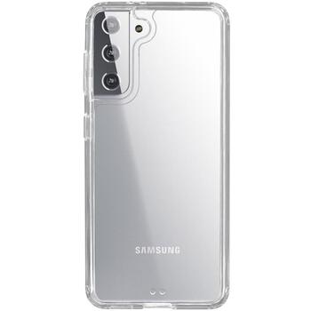 Krusell Essentials HardCover Samsung Galaxy S21+ прозрачный, 62239, поликарбонат, задняя крышка, беспроводная зарядка (62239)