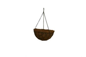 Puķu pods karināms kokosa 40cm, 9055649, BESK (9055649)