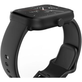 Hama Fit часы 5000 00178614, 300 мАч, TFT, 4,19 см, IP68, черный, силиконовый ремешок, 40 г (00178614)