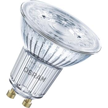 Osram SMART+ MATTER регулируемая прожекторная лампа PAR16 50 45° 4058075851122, 4.7W, GU10, 350lm, 2700K, 220-240V, Wi-Fi, F (4058075851122)