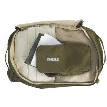 Thule дорожная сумка 3205618, 60 л, молния, плечевой ремень, ручки, внешний карман, зелёный (3205618)