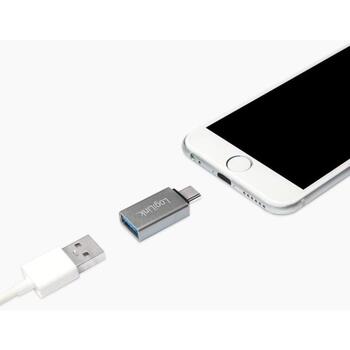 Logilink USB адаптер AU0040, USB 3.1 C на USB 3.0 A, Micro USB 2.0, 2 шт, алюминий, Plug and Play (AU0040)
