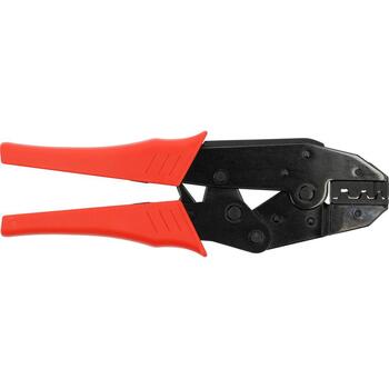 Yato Knaibles YT-2300, 220mm, 0.5-6mm2, 20-10 AWG, oglekļa tērauds, melnināta virsma, PP rokturi, sprūdrata mehānisms (YT-2300)