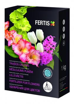Mēslojums ziediem 1kg 9690112 FERTIS (9690112)