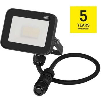 Emos LED прожектор INOVO ZS2612, 10 W, 1100 lm, нейтральный белый, IP65, алюминий, стекло, 120°, 50 000 часов (ZS2612)