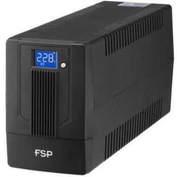Fsp ИБП IFP 600, 360 Вт, 1 аккумулятор, 2 выходных разъема, USB, компактный, RJ11/RJ45 соединение (IFP 600)