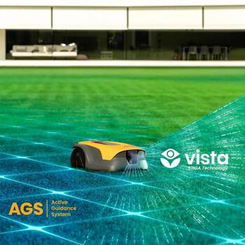STIGA A 25V robotizēts zāles pļāvējs GPS RTK AI kamera bez vadiem līdz 2500m² 18cm 25.2V 6Ah 2850rpm 45% 30 zonas 2R7113028/ST1 (2R7113028/ST1)
