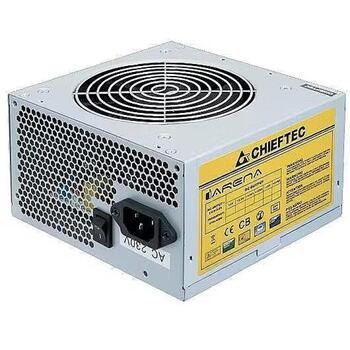 Chieftec iArena GPA-650S barošanas bloks, 650W, 200-240V, 47-63Hz, 4.5A, 1 ventilators, sudraba (GPA-650S)