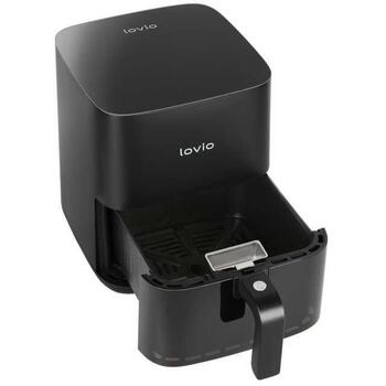 Lovio Gaisa fritieris LVAF001BK, 1450W, 5l, 8 programmas, karstumizturīgs rokturis, neslīdošas kājiņas (LVAF001BK)