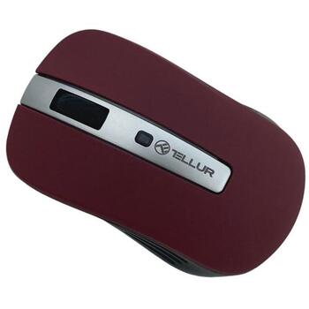 Tellur Беспроводная мышь TLL491091, 800-1600 DPI, 4 кнопки, 10м, USB, подсветка, классика (TLL491091)