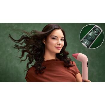 Cecotec Фен IoniCare Dry&Keratin Olive A01_EU01_109734, 1200 Вт, 1 режим температуры, ионная функция, технология NutriEssence (A01_EU01_109734)