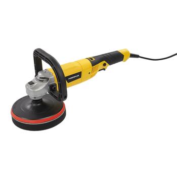 Powerplus угловая полировальная машина POWX04740, 1200W, 180мм, 3500 мин-1, M14, 3м, регулировка скорости, плавный пуск (POWX04740)
