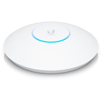 Ubiquiti bezvadu piekļuves punkts U6-Enterprise, 4800 Mbit/s, 44-57 V, 22 W, 1xRJ-45, WPA3, 6 dBi (U6-Enterprise)