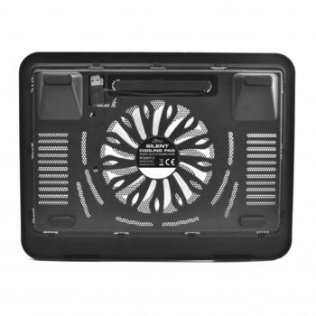 Media-Tech Klusā dzesēšanas palikne MT2660, 330x250x40mm, 1 ports, 20dB, 20cfm, 1000rpm, ventilatora apgaismojums (MT2660)