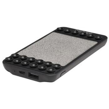 Denver Power Bank PBQ-4000 117140000310, 4000mAh, 5V 2A, 5V 2A общий выход, 1A беспроводной выход, USB-C + Micro USB (117140000310)
