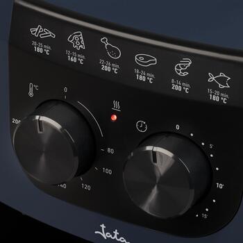 Jata Gaisa fritieris JEFR1227, 4.5L, 1500W, 230V, 1 grozs, mehāniskais panelis, 30 min taimeris, nesatur BPA (JEFR1227)