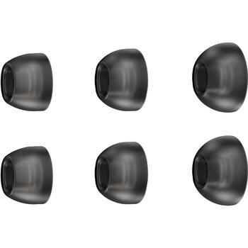 HyperX austiņas Cloud MIX Buds 2 7D0A4AA, 5-22500Hz, 16Ω, 107dB, 9mm, Bluetooth 5.3, ANC, 26h, 20m, USB-C, melnas (7D0A4AA)
