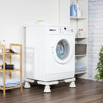 Xavax 00110232 основание для крупной техники, 52–72x52–72см, 13–18см, до 150кг, белый, металл/пластик (00110232)