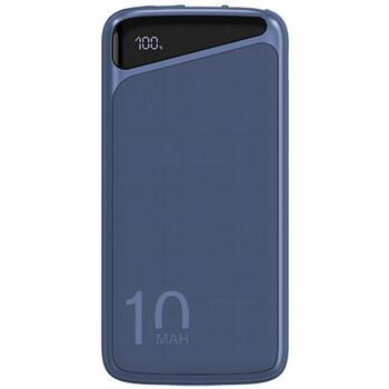 Navitel Power Bank PWR10 MX Blue, 10000mAh, 3.7V, 37Wh, 2xUSB-A, 1xUSB-C, 1xMicro-USB, защита от перезарядки (PWR10 MX Blue)