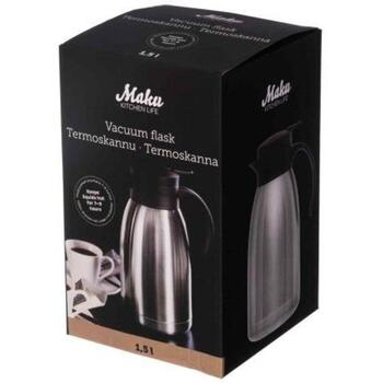 Maku Термос с вакуумным насосом 1,5L 3041974, 1,5л, 80°C до 6ч, 60°C до 12ч, 40°C до 24ч, 1 шт (3041974)