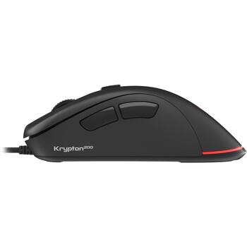 Genesis Krypton 200 игровая мышь NMG-1713, 6400 DPI, USB Type-A, оптическая, 6 кнопок, RGB, кабель 1.8 м, эргономичная (NMG-1713)
